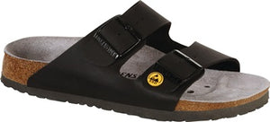 Clog Arizona ESD Gr.39 schwarz Obermaterial:Birko-Flor® EN 61340 BIRKENSTOCK