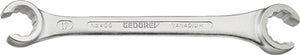 Doppelringschlüssel 400 8x10mm 140mm offen m.6kant GEDORE