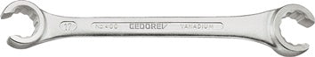 Doppelringschlüssel 400 13x15mm 180mm offen m.Doppel-6kant GEDORE