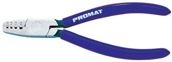 Aderendhülsenzange Gesamt-L.180mm 0 25-16 0 (AWG 23-5)mm² pol.Ku.-Überzug PROMAT