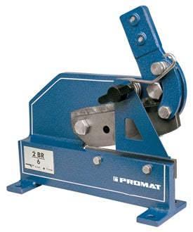 Blech-/Rundstahlschere 2BR/6 Messer-L.180mm Stahlbl.70x6mm Rundstahl 13mm PROMAT
