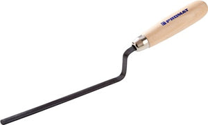 Fugenkelle L.180mm B.10mm gehärtet m.Buchenholzheft STA PROMAT