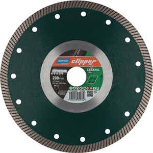 Diamanttrennscheibe Extreme Ceramic Turbo D200mm Bohr25 4mm 1 4mm NORTON CLIPPER