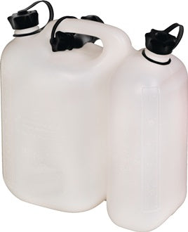 Kraftstoffdoppelkanister Inh.5 5+3l natur HDPE