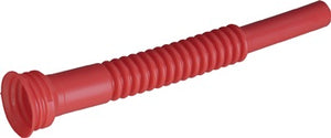 Auslaufrohr L.275mm flex.rot HÜNERSDORFF