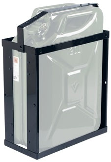 Kanisterhalterung L.377mm B.174mm H.485mm Tiefschwarz RAL 9005 2 87kg VALPRO