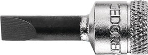 Steckschlüsseleinsatz IS 20 1/4 Zoll Schlitz 5 5mm L.37mm GEDORE