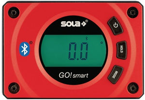 Digitaler Neigungsmesser GO! smart L.8cm PA glasfaserverstärkt rot SOLA