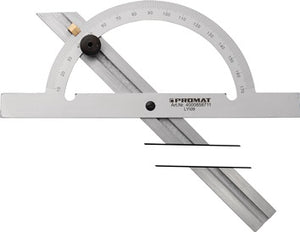 Winkelmesser Gradbogen-D.200mm Schienen-L.400mm PROMAT