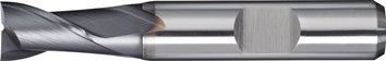 Bohrnutenfräser DIN 327D TypN D.4mm HSS-Co8 TiCN Weldon Z.2 kurz PROMAT