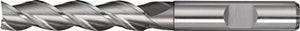 Bohrnutenfräser DIN 844 Typ W D.3mm HSS-Co8 Weldon Z.3 lang PROMAT