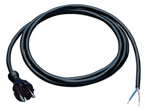 Anschlussleitung H07RN-F 2x1 5 mm² 5m m.Konturenstecker schwarz