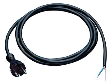 Anschlussleitung H07RN-F 2x1 5 mm² 5m m.Konturenstecker schwarz