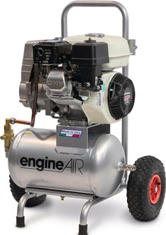 Kompressor Aerotec 400-20 HONDA 400l/min 10bar GP 160-4-Takt Motor 3 5 kW 20l