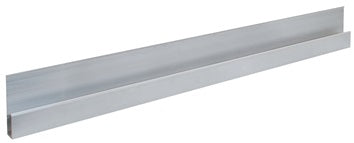 Alu h-Kartätsche L.2000mm m.Verstärkungswulst Alu.1 6mm