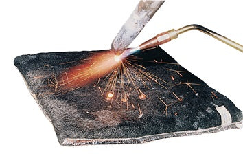 Flammschutzmatte Schweißunterlage m.Isolation feucht L300xB300xH30ca.mm Jutec