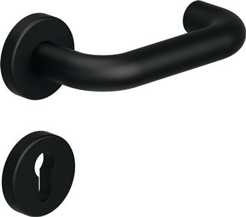 Halbgarnitur 111PBR22.230 PA 90m 4-KT.8mm 38 1-43 0mm Schutzrosetten HEWI