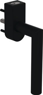 Fenstergriff 162PBFGA.2 PA 92 grau 40mm abschl.HEWI