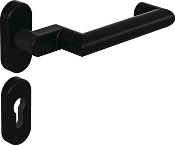 Profiltürgarnitur PA 90 ma BB-Buntbart TS 38 1-48 0mm HEWI