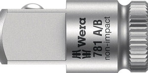 Vergrößerungsstück 781 A 1/4 " Antr.1/4 Zoll Abtrieb 3/8 Zoll L.25 2mm WERA