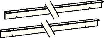 Sturzfutterwinkelset f.Gleitsch.G-SR/BG silber DORMAKABA